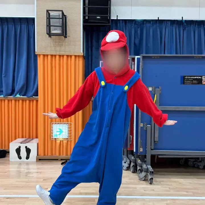 [BUNJANG] Mario Graduation Photo Costume Rental / [최저가대여] 핏 보장,색감 보장 마리오 졸사 코스튬