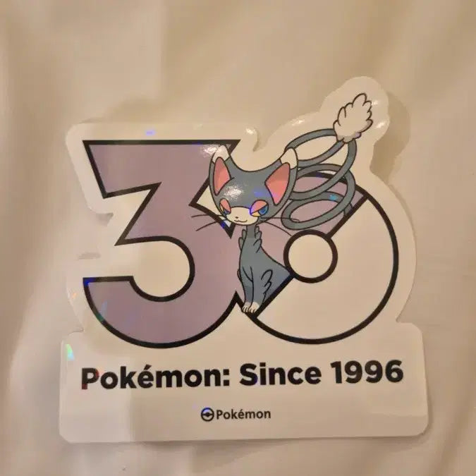 [BUNJANG] Pokemon 30th Anniversary Sticker Set / 포켓몬 30주년 스티커 나옹마