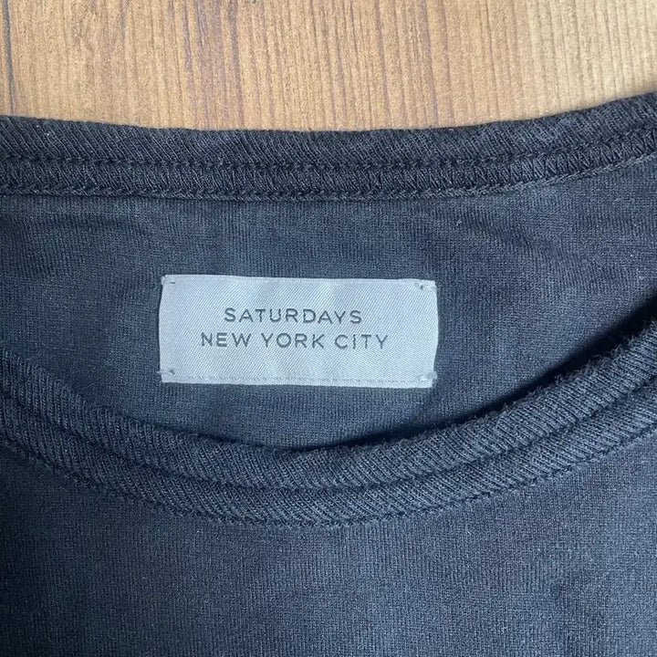 [BUNJANG] Saturdays NYC Long Sleeve Pocket T-Shirt / Saturdays NYC 긴팔 포켓 티셔츠 롱슬리브