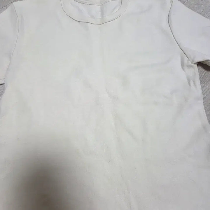 [BUNJANG] YUMER Half Sleeve T-Shirt Butter Yellow / 유메르 티셔츠