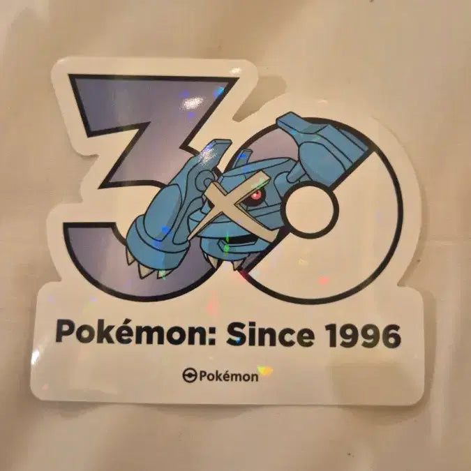 [BUNJANG] Pokemon 30th Anniversary Sticker Metagross / 포켓몬 30주년 스티커 메타그로스