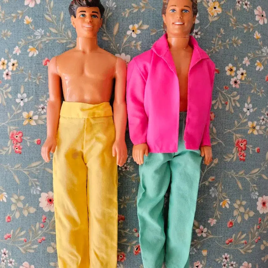 [BUNJANG] Vintage Barbie Classic Doll Set Ken Doll Men Doll / 빈티지 바비인형 클래식돌세트 켄인형 남자인형