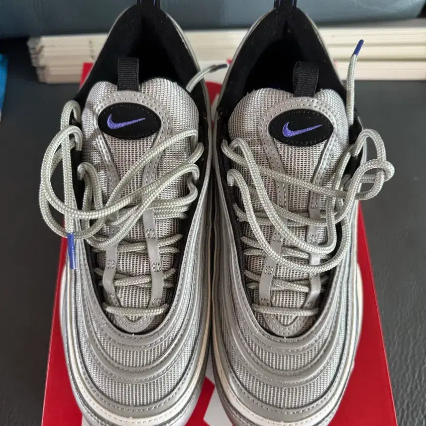 [BUNJANG] Nike Air Max 97 Silver/Purple Size 260 / 나이키 맥스97 실버 / 퍼플 컬러 260 사이즈 판매합니다