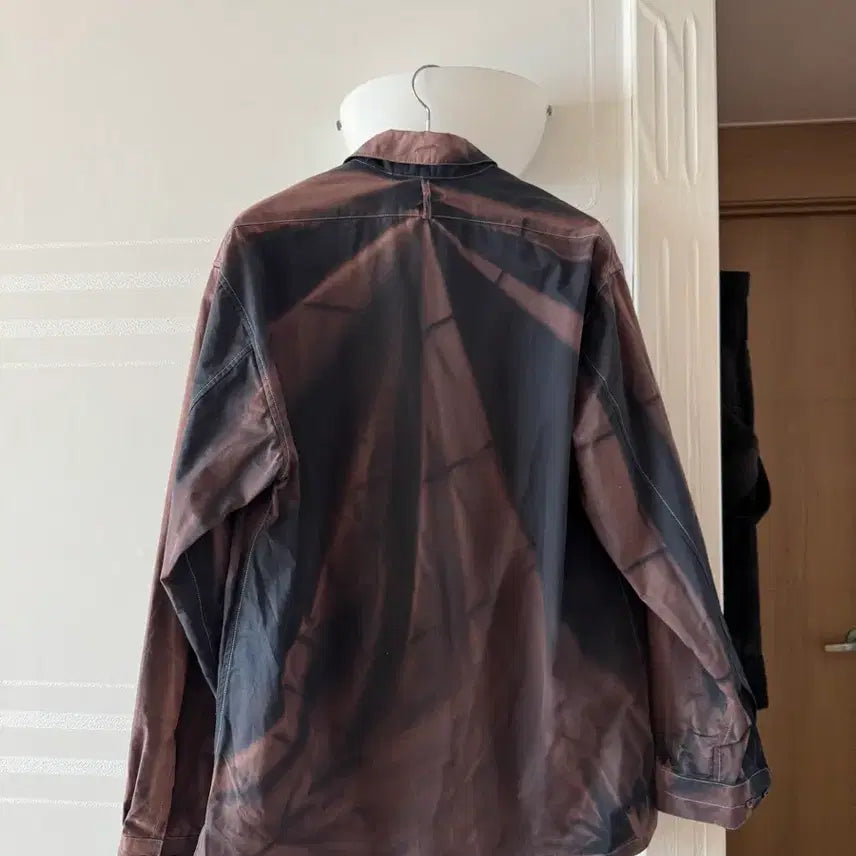 [BUNJANG] Jiyong Kim 22AW Sun Bleach Shirt Navy / 지용킴 22AW 선블리치 셔츠 네이비