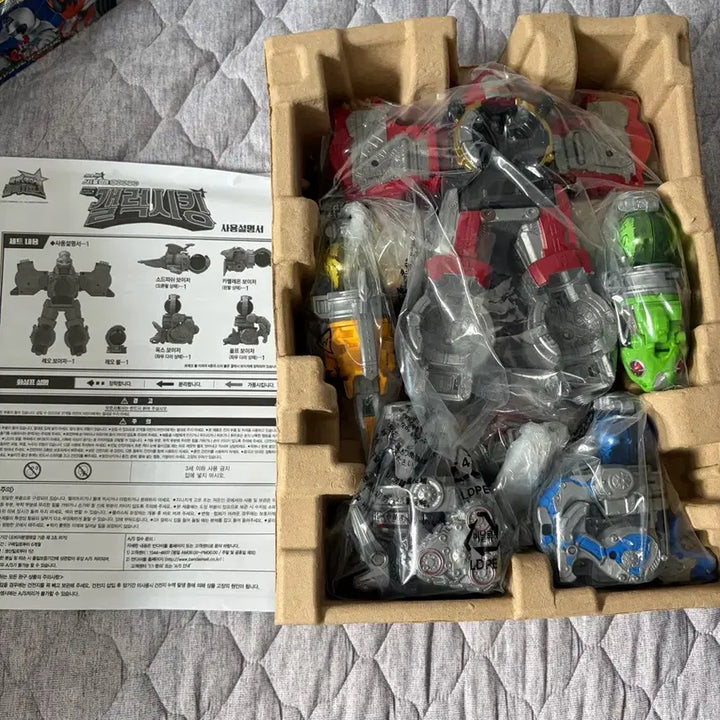 [BUNJANG] Power Rangers Galaxy Force Universe King Set / 파워레인저 갤럭시포스 유니버스킹 세트