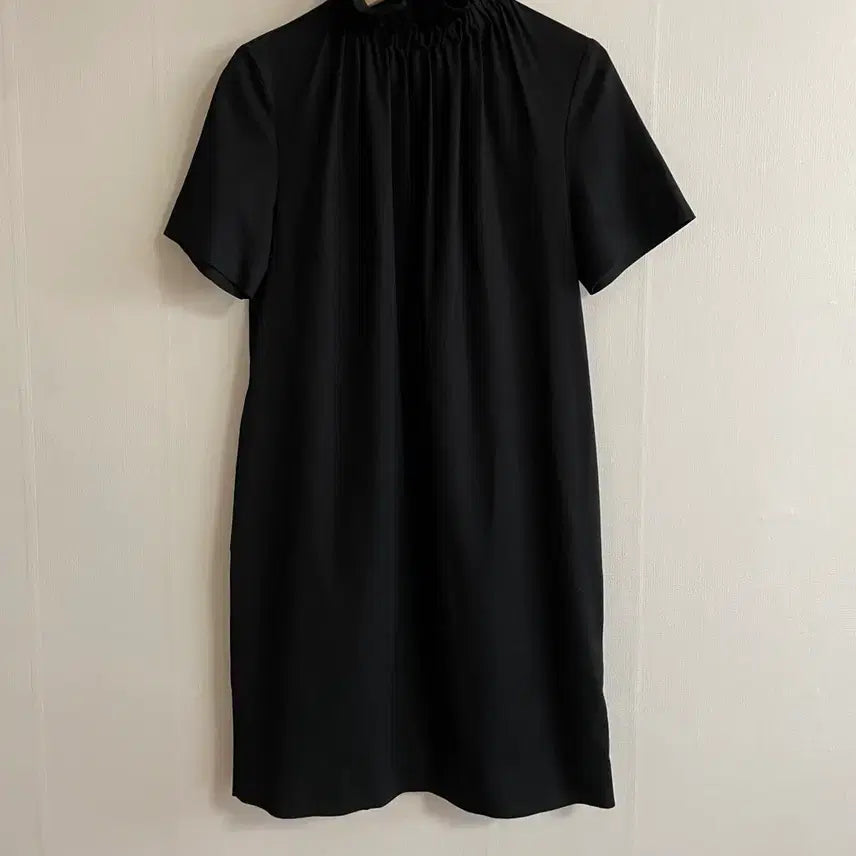 [BUNJANG] COS Ruffle High-Neck Dress / 코스 러플 하이넥 드레스