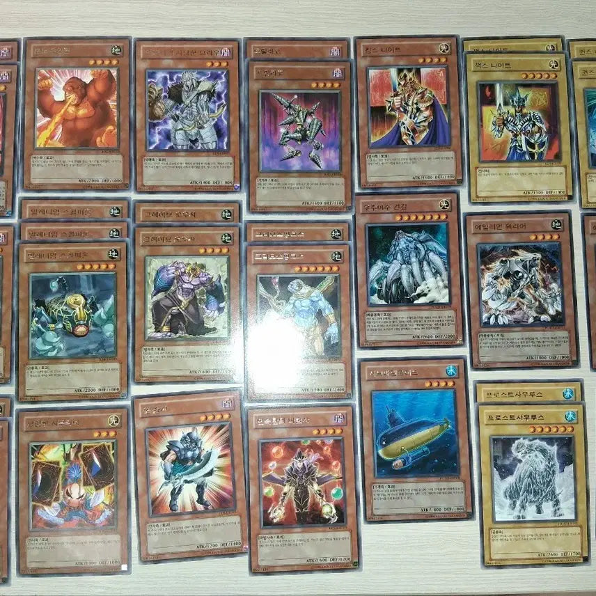 [BUNJANG] Yu-Gi-Oh! Rare Cards (132 pcs) / 유희왕 레어카드 132장
