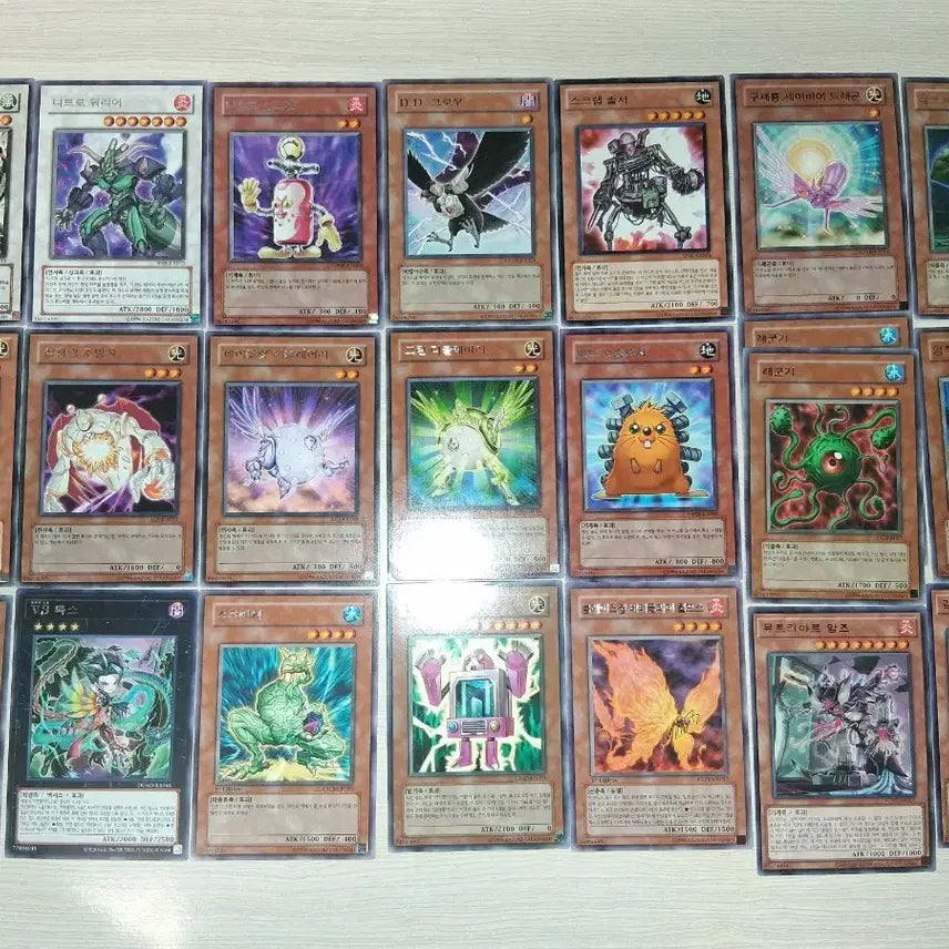 [BUNJANG] Yu-Gi-Oh! Rare Cards (132 pcs) / 유희왕 레어카드 132장