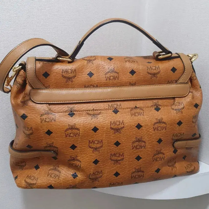 [BUNJANG] MCM Visetos Shoulder Bag Brown / MCM 비세토스 숄더백 브라운