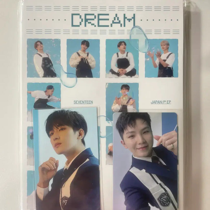 [BUNJANG] SEVENTEEN DREAM Carat Ver. &amp; Wonwoo, Woozi Photocard / 세븐틴 드림 캐럿반 및 원우, 우지 포카