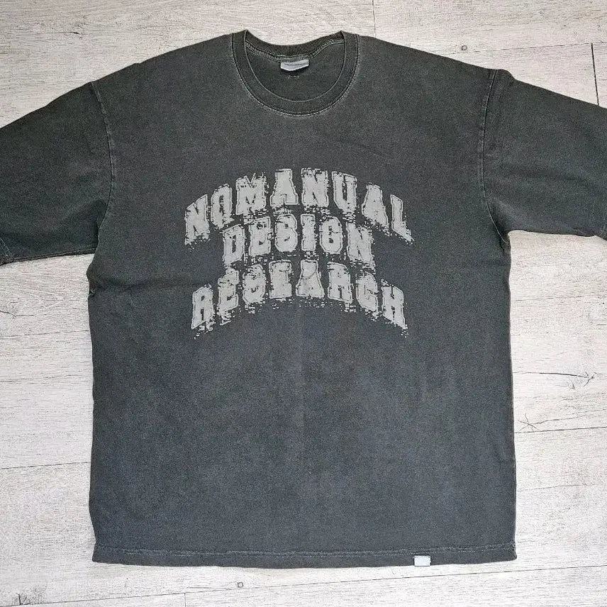 [BUNJANG] Nomaterial Vintage Wash T-Shirt XL / 노매뉴얼 빈티지 워싱 티셔츠 XL