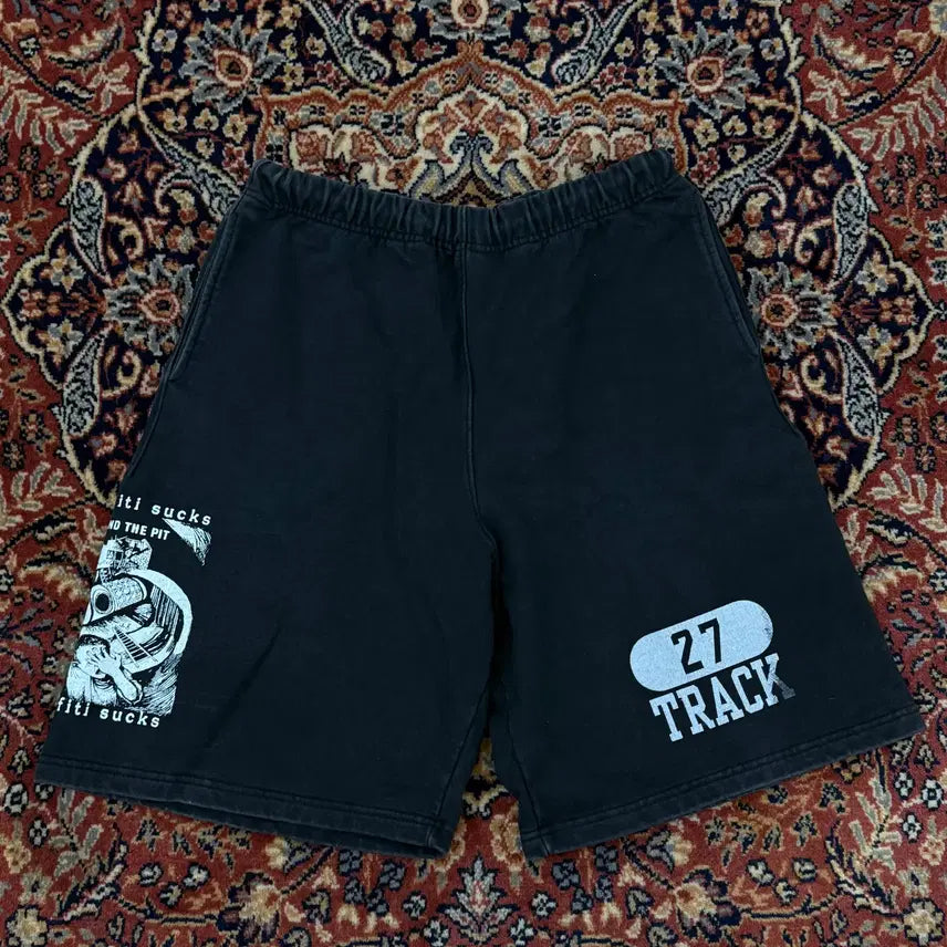 [BUNJANG] Fingerpress Sweat Shorts Size 2 / (2) 핑거프레스 스웻쇼츠