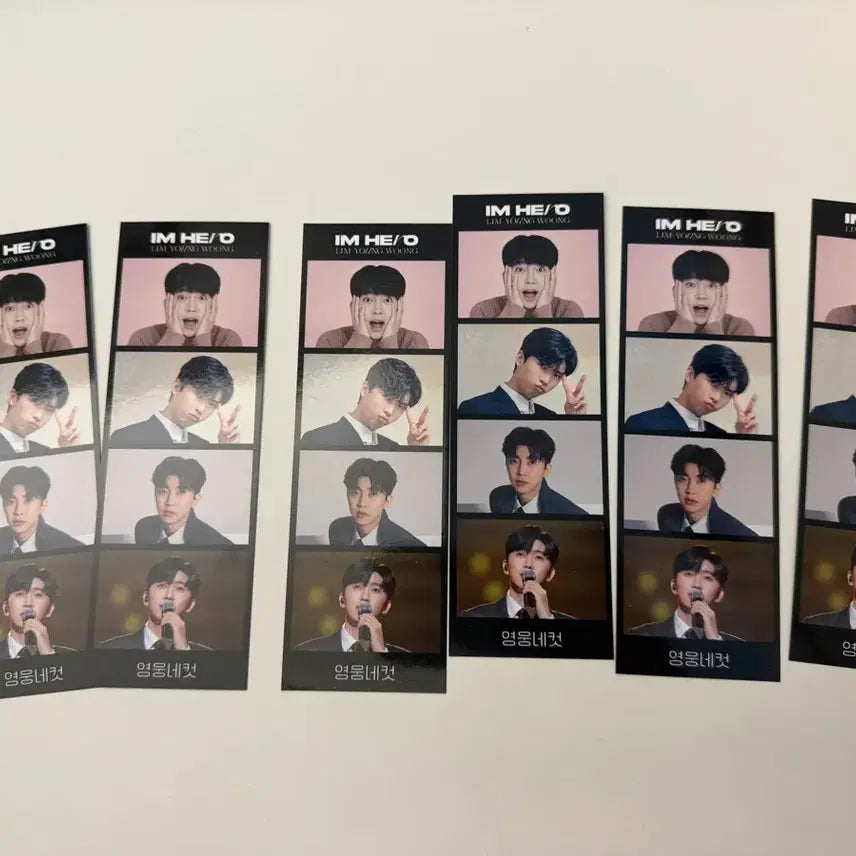 [BUNJANG] Im Hero Lim Young Woong Heroic Photo Set (Bundle Set) / 임영웅 영웅네컷 6장 일괄