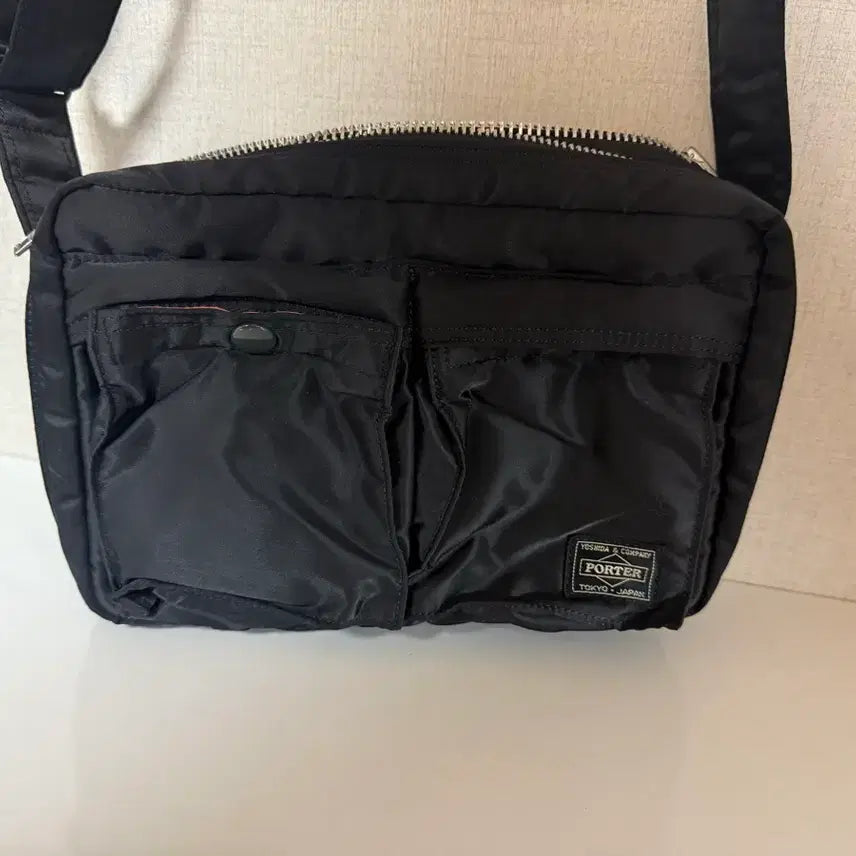 [BUNJANG] Porter Tanker Shoulder Bag Small Black / 포터 탱커 숄더백 스몰 블랙