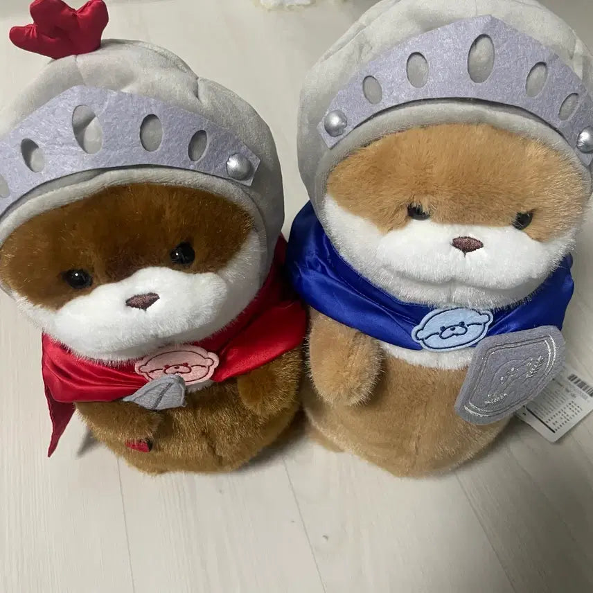 [BUNJANG] Woosoo Woosoo 27cm Doll Set (Knight Concept) - Dark Brown &amp; Brown / (세트) 용사 기사 우소우소짱 우소우소 다크브라운 브라운 27cm 인형