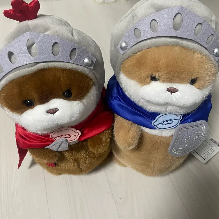 [BUNJANG] Woosoo Woosoo 27cm Doll Set (Knight Concept) - Dark Brown &amp; Brown / (세트) 용사 기사 우소우소짱 우소우소 다크브라운 브라운 27cm 인형