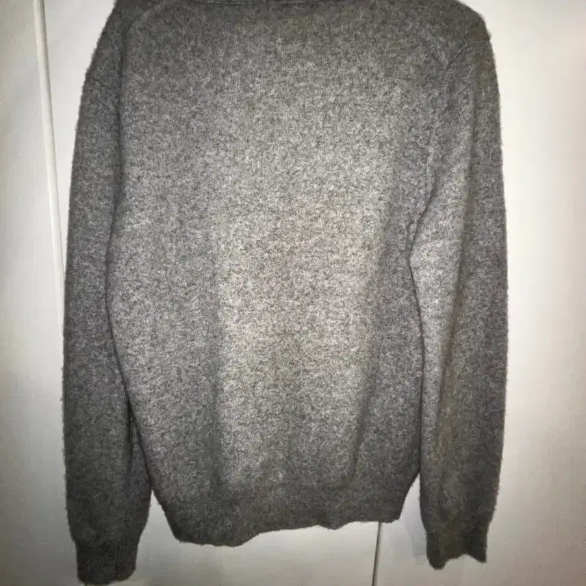 [BUNJANG] Comme des Garçons Black Heart Cardigan Gray / 꼼데가르송 블랙 하트 가디건 그레이
