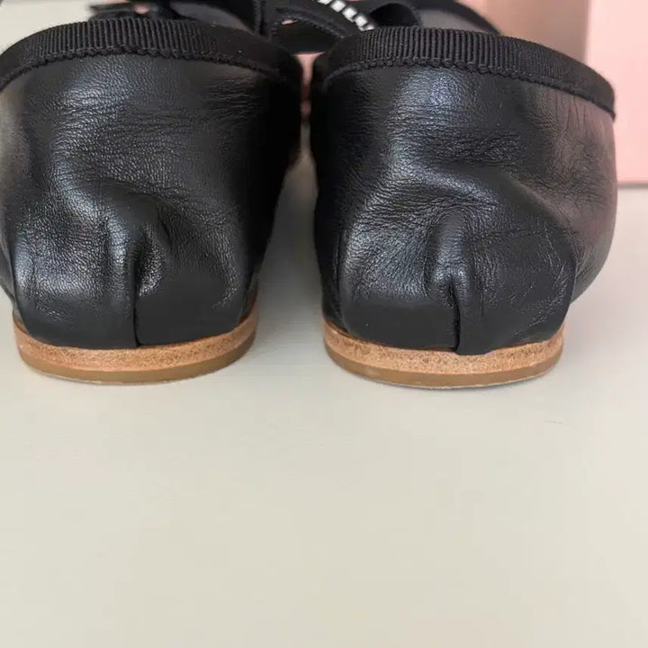 [BUNJANG] Miu Miu Leather Ballerina Flats Size 37.5 / 미우미우 발레리나 플랫 (레더) 37.5