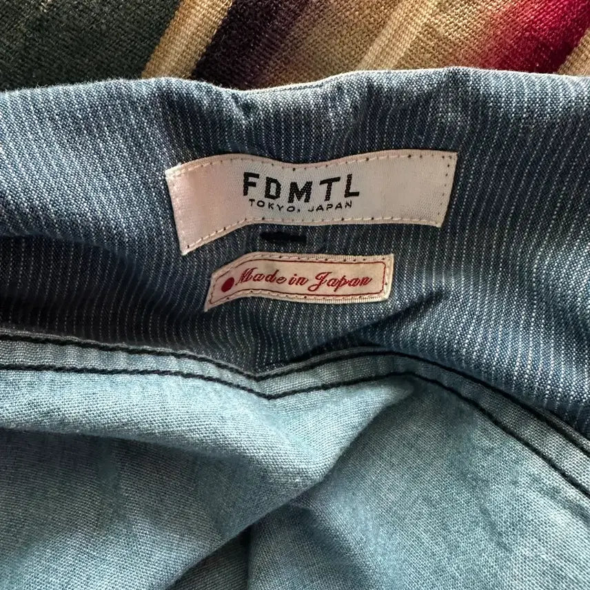 [BUNJANG] FDMTL Patchwork Shirt / Fdmtl 패치워크 셔츠