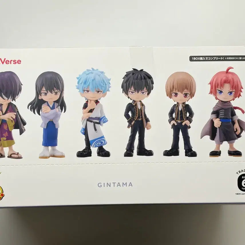[BUNJANG] Gintama "G.E.M. Series" Gin-san Hakodate "Hakuba" Ver. Complete Set (6 Figures) / 은혼 팔버스 전6종 풀셋 풀박스 비닐미개봉  특전 긴토키 스트랩 포함