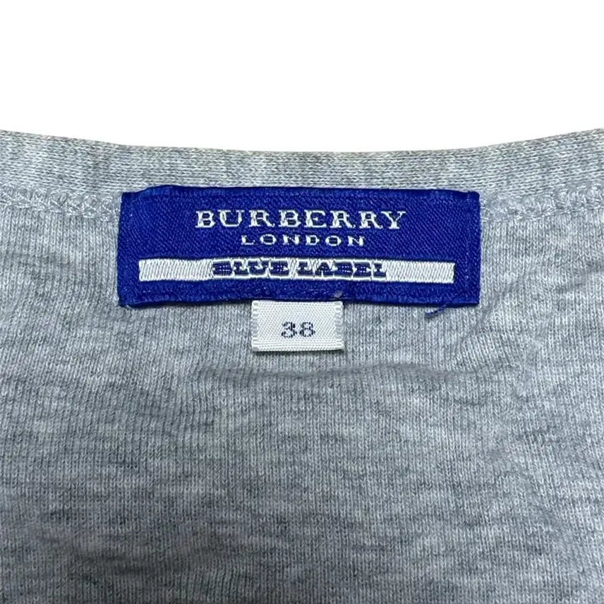 [BUNJANG] Vintage Burberry Blue Label Cardigan / 빈티지 버버리 블루라벨 가디건