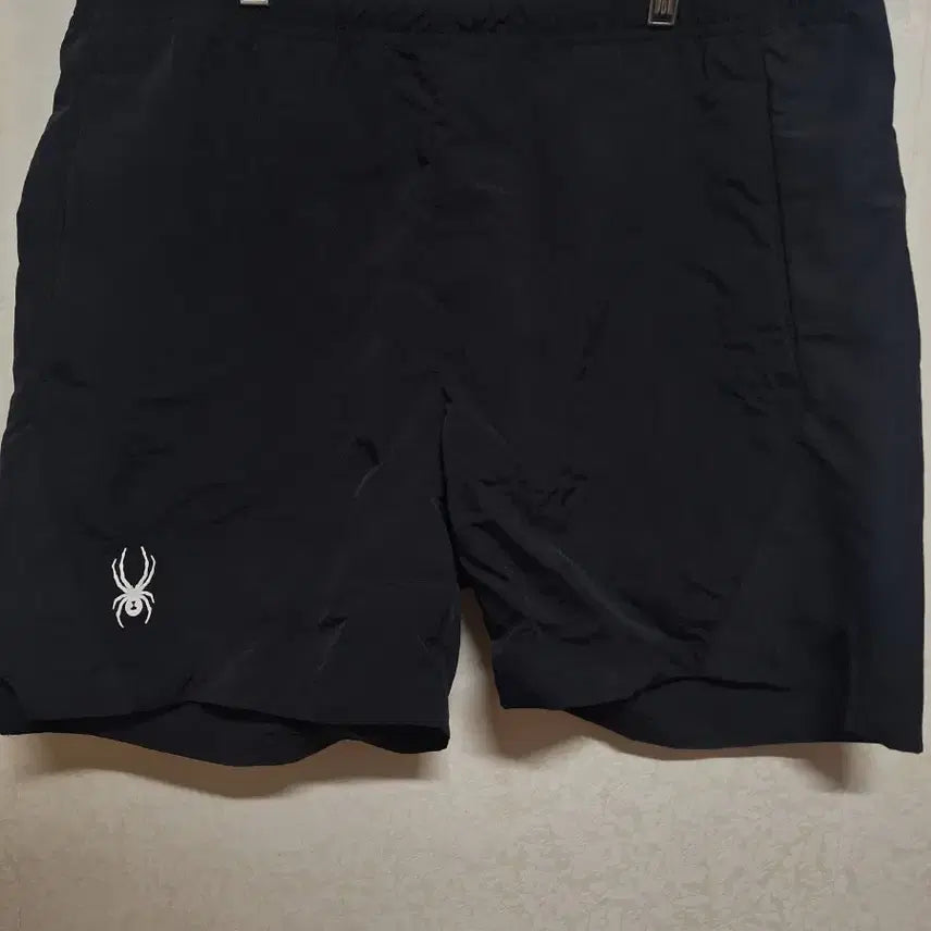 [BUNJANG] Spider Black Nylon Shorts / 스파이더 블랙 나일론 반바지