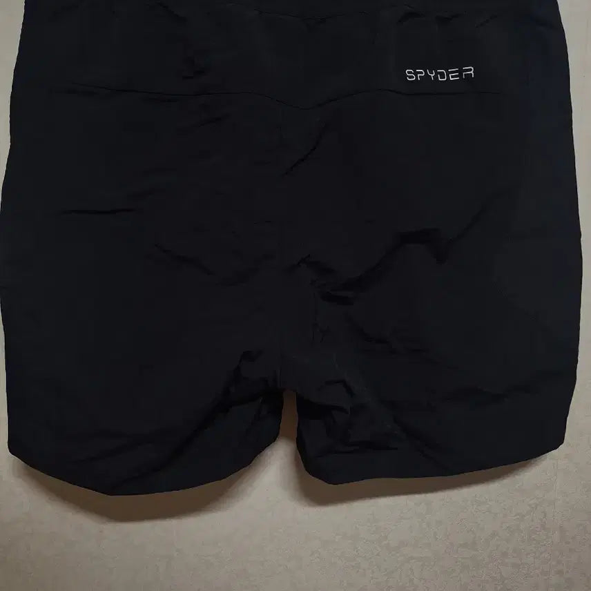 [BUNJANG] Spider Black Nylon Shorts / 스파이더 블랙 나일론 반바지
