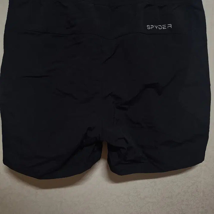 [BUNJANG] Spider Black Nylon Shorts / 스파이더 블랙 나일론 반바지