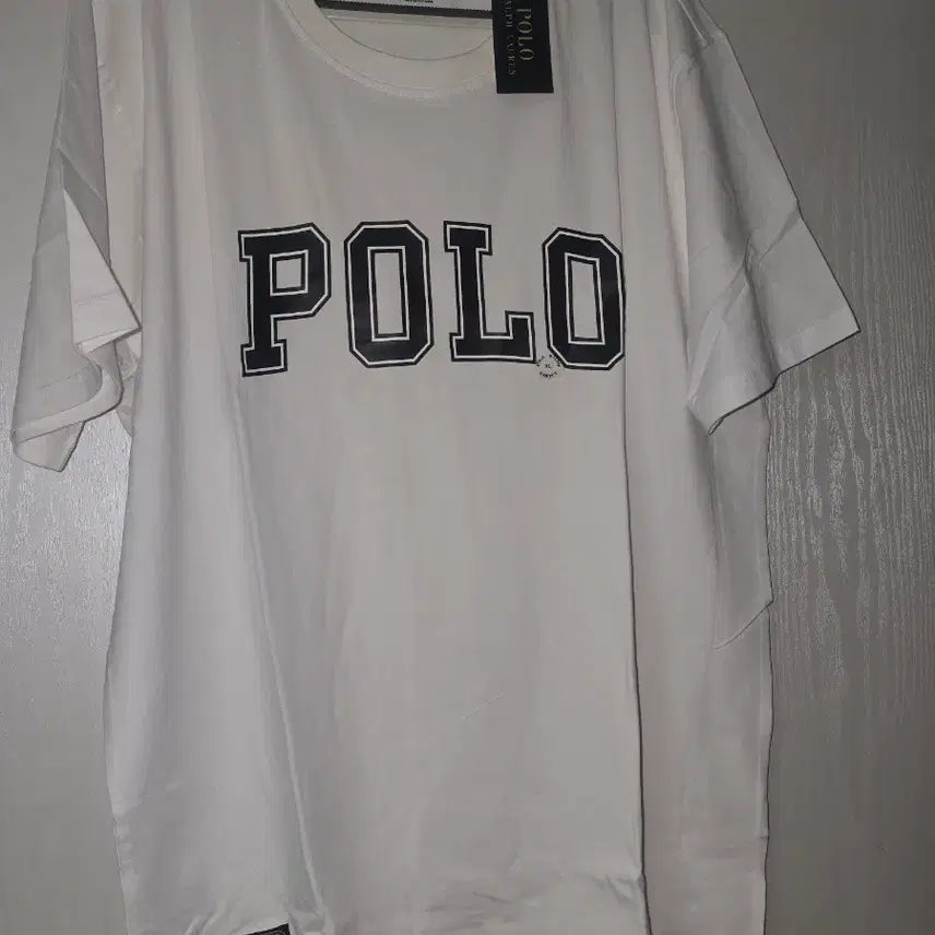 [BUNJANG] Polo Ralph Lauren Custom Slim Fit White T-Shirt XL / 폴로 랄프로렌 XL 화이트 반팔 티셔츠 새상품