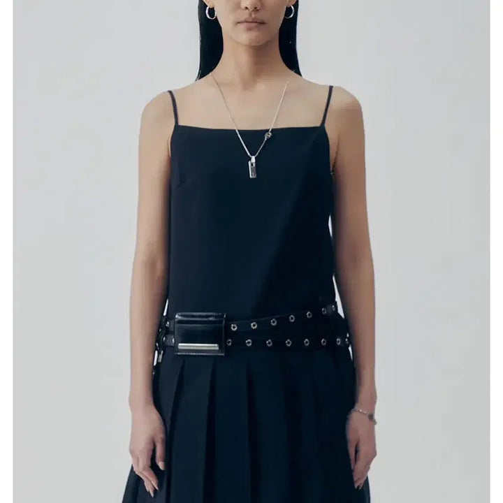 [BUNJANG] Triming Bird Apron Pleated One-piece Dress / 트리밍버드 플리츠 원피스 Apron Pleated One-piece