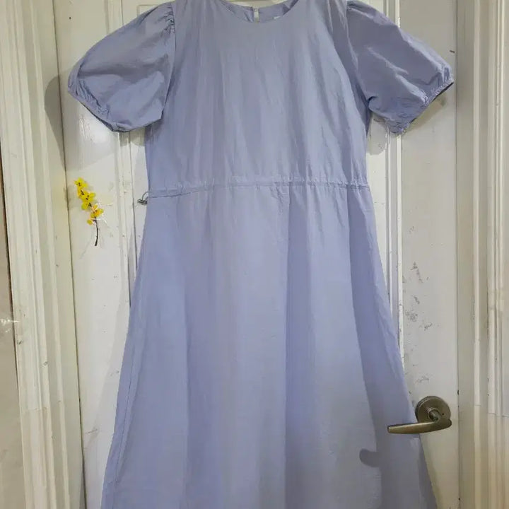 [BUNJANG] Summer Cotton Long Dress / 여름  고급스런 디자인이쁜  바스락면   롱원피스 가슴단면52
