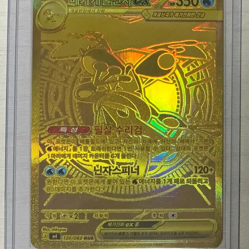 [BUNJANG] Pokemon Card Mega Greninja / 포켓몬카드 메가개굴닌자 mur