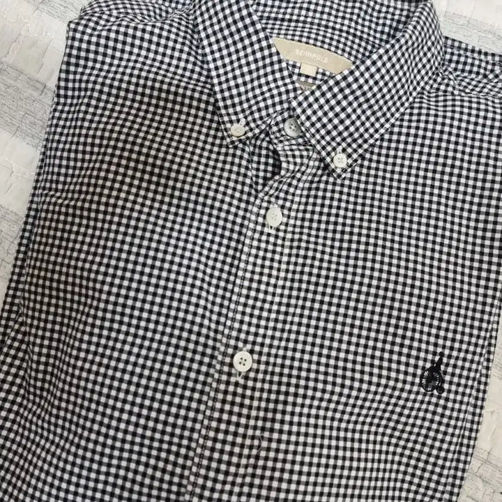 [BUNJANG] Beanpole Collar Long Sleeve Shirt XL / * 빈폴 카라 긴팔 셔츠 XL 사이즈