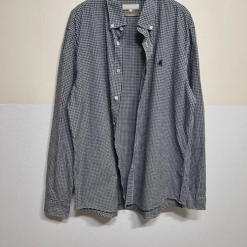 [BUNJANG] Beanpole Collar Long Sleeve Shirt XL / * 빈폴 카라 긴팔 셔츠 XL 사이즈