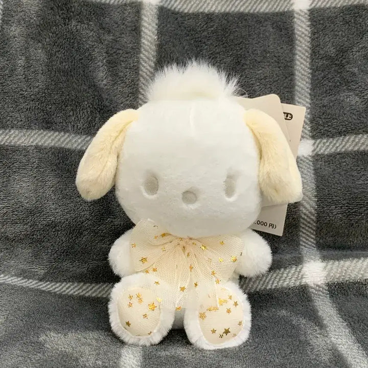 [BUNJANG] Sanrio Pochacco 2024 Snow White Design Limited Mascot / 산리오 포차코 2024 스노우 화이트 디자인 한정 마스코트