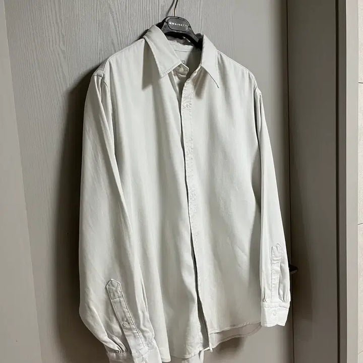 [BUNJANG] Apres Le Marche 25SS Double Weave Twill Regular Collar Shirt Ecru / [3] 25SS 아프레쎄 더블위브 트윌 레귤러 칼라 셔츠 에크루