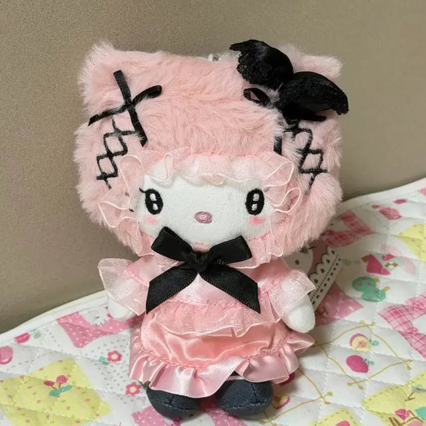[BUNJANG] Sanrio Hello Kitty Fuwa Fuwa Cape Series Mascot / 일본 정품) 후와후와 케이프 시리즈 헬로키티 마스코트