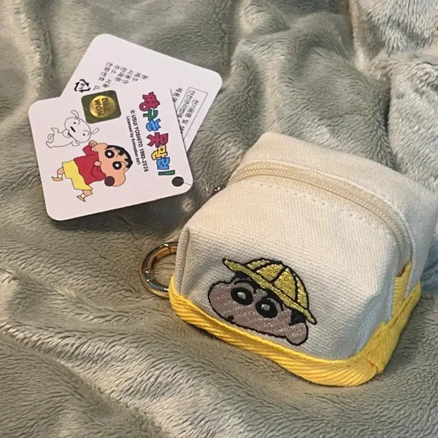 [BUNJANG] Crayon Shin-chan Mini Pouch Coin Purse with Keyring / 택0,새상품) 짱구는못말려 미니 파우치 동전지갑 키링