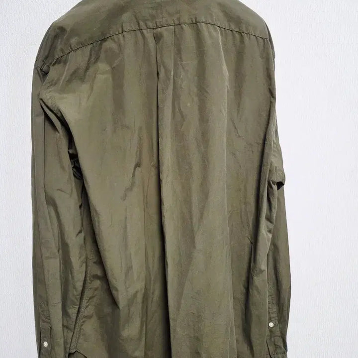 [BUNJANG] Polo Ralph Lauren Classic Fit Poplin Shirt - Khaki, Size L / L 폴로 랄프로렌 셔츠  카키색 클래식핏