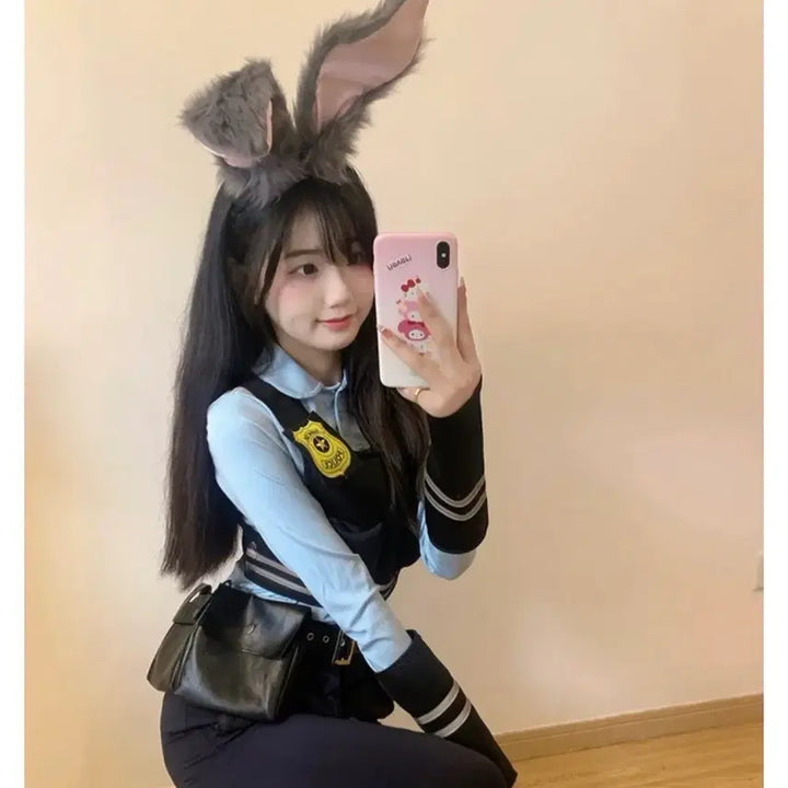 [BUNJANG] Zootopia Judy Cosplay Costume Rental / (대여)주토피아 주디 (추가금 없음!!)