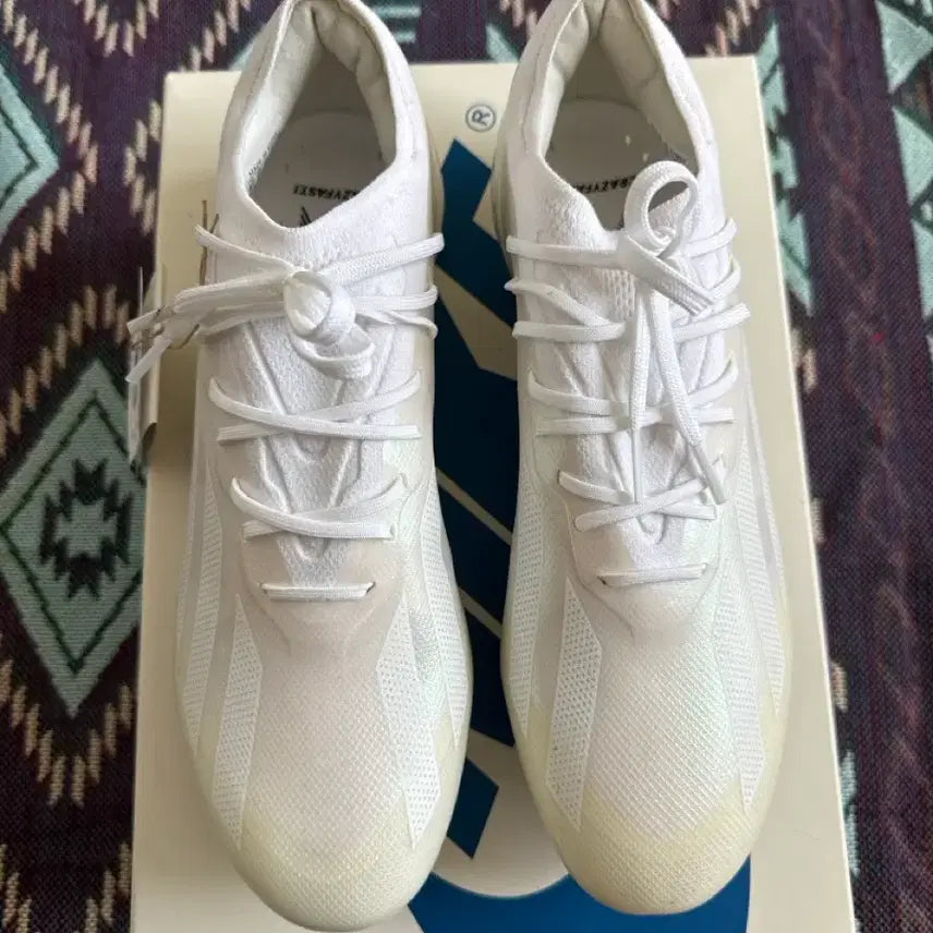 [BUNJANG] Adidas Crazyfast FG All White Soccer Cleats 275 / [275] 아디다스 크래이지패스트 fg/올흰
