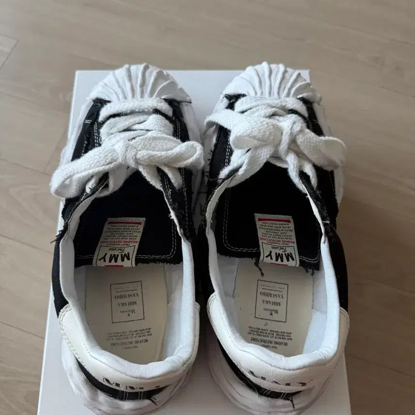 [BUNJANG] Mihara Yasuhiro Blakey Leather Sneakers / 미하라 야스히로 블레이키 42