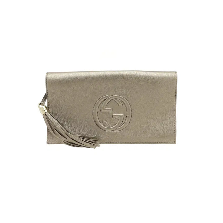 [BUNJANG] Gucci Soho Tassel Clutch / 구찌 소호 테슬 클러치