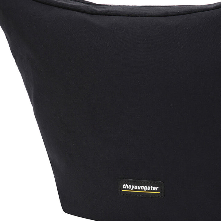 [BUNJANG] POLHAM KIDS Lightweight Nylon String Mini Crossbody Bag Black / 새상품 POLHAM 폴햄키즈 경량나일론스트링 미니크로스백미니백 블랙 가방