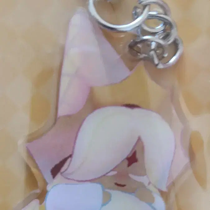 [BUNJANG] Cookie Run Milky / Puff Pastry Acrylic Keyring / 쿠키런 밀키 / 퓨바 아크릴 키링