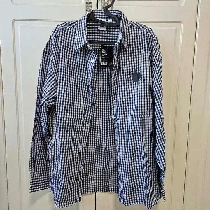 [BUNJANG] BTS DNA Gingham Check Shirt 02 / BTS DNA 셔츠 02