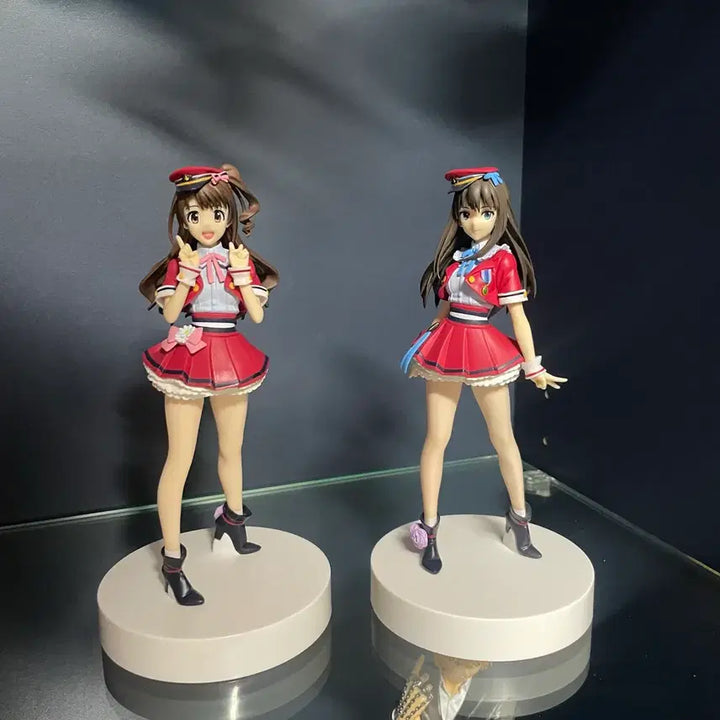 [BUNJANG] Banpresto Idolmaster Cinderella Girls Uzuki Shimamura &amp; Rin Shibuya Figure / 반프레스토 아이돌 마스터 데레스테 시마무라 우즈키 시부야 린 피규어
