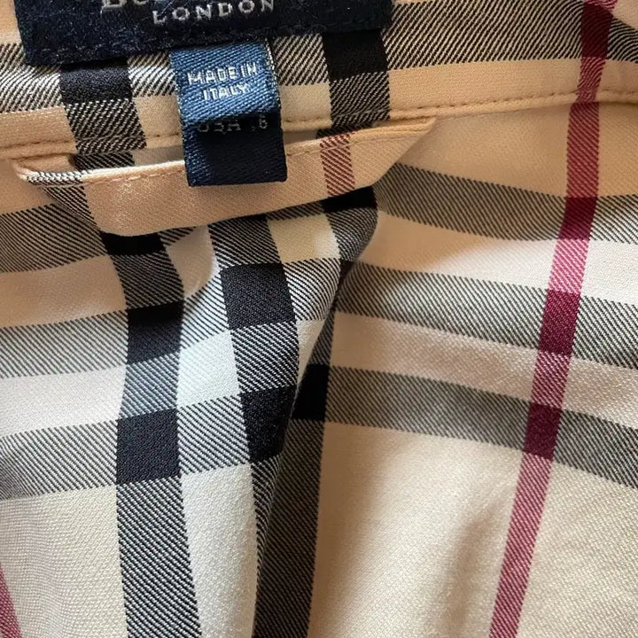 [BUNJANG] Burberry Check Sleeveless Dress / 버버리 체크 슬리브리스 원피스