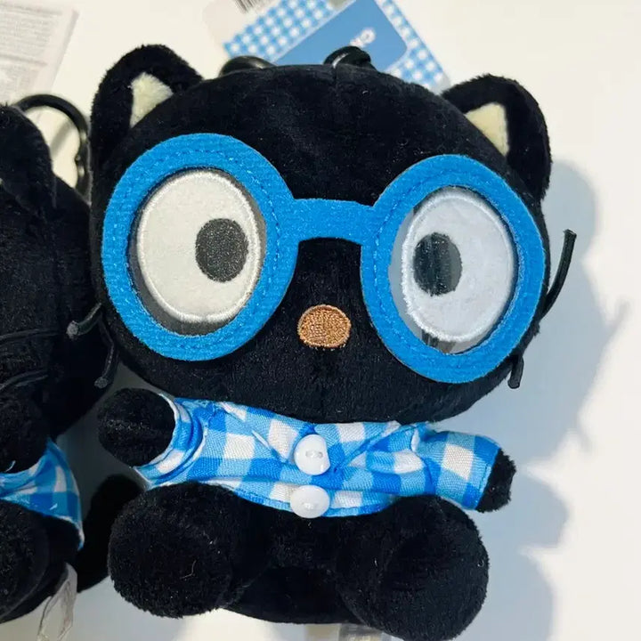 [BUNJANG] Sanrio Chococat Nerd Plush Keychain / 정품) 산리오 너드 초코캣 인형 키링