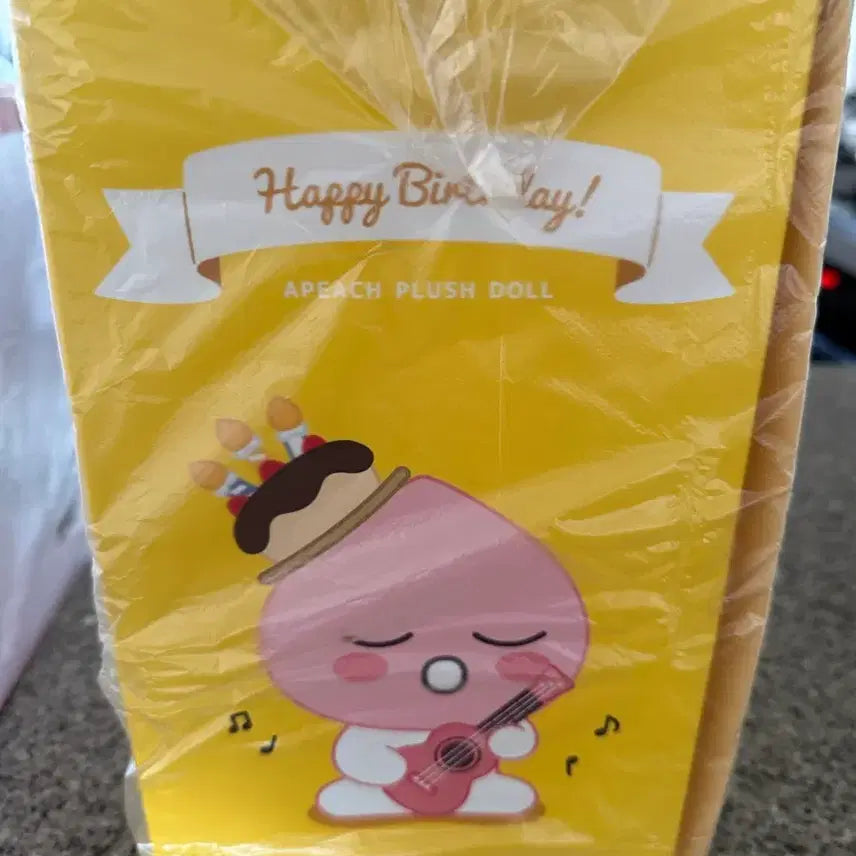 [BUNJANG] Kakao Friends Apeach Birthday Melody Doll / 카카오프렌즈 어피치 생일 멜로디인형